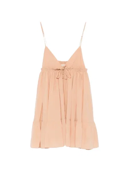 Rochie Chloé cu volane de costum