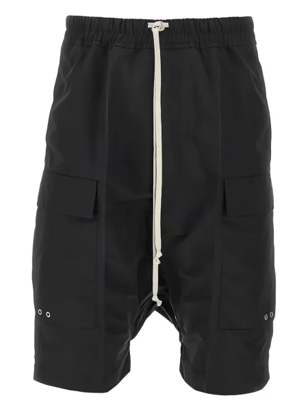 Pantaloni scurți cargo Rick Owens negru