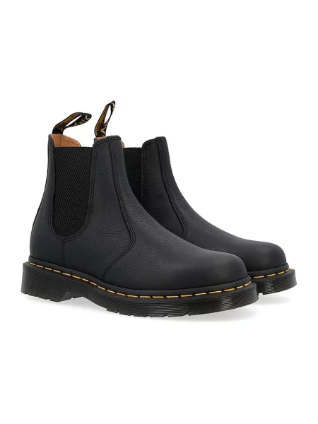 Botki Dr. Martens z logo czarne