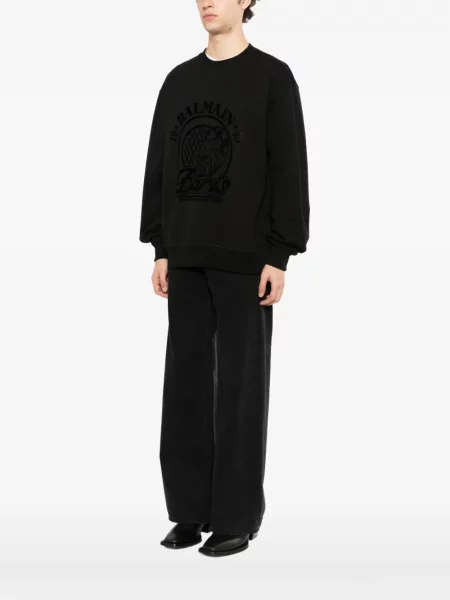 Hanorac Balmain cu autograf negru