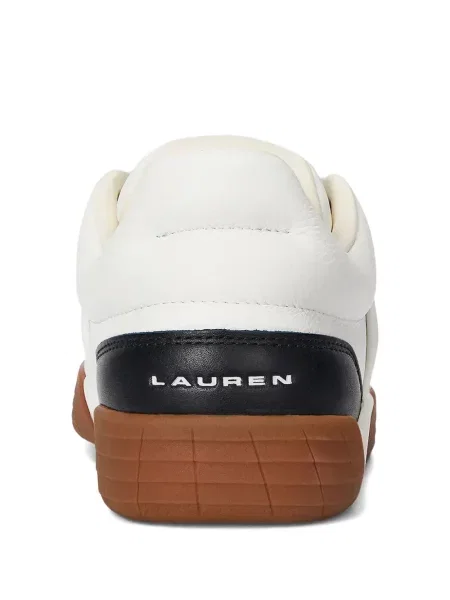 Sneakersy Polo Ralph Lauren z nadrukiem garniturowe pomarańczowe