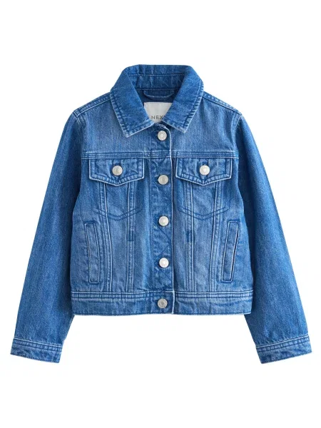 Next Geacă de primăvară-toamnă denim albastru
