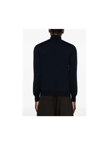Sweter z golfem Tagliatore czarny
