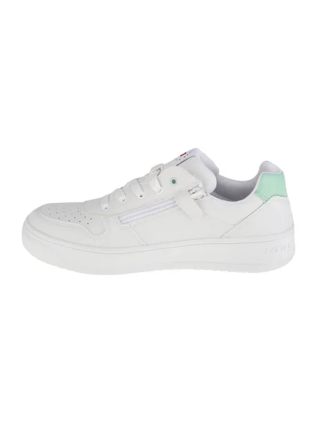 Sneakerși copii Tommy Hilfiger alb