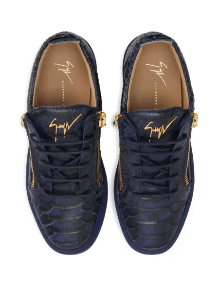 Маратонки Giuseppe Zanotti Frankie с принт синьо