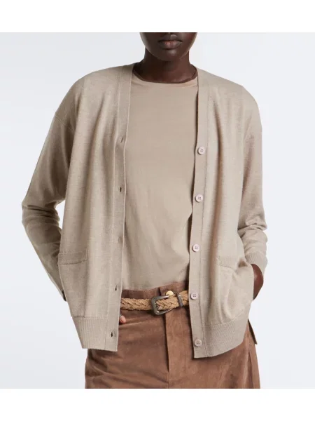 Cardigan 's Max Mara de lână bej