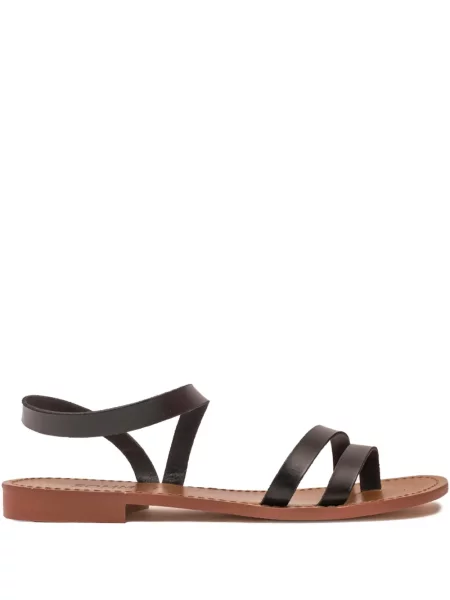 Sandale Sommet din piele negru