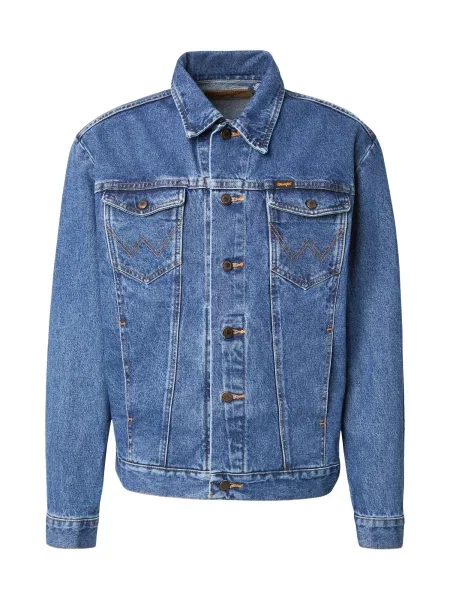 WRANGLER Prehodna jakna svetlo modra