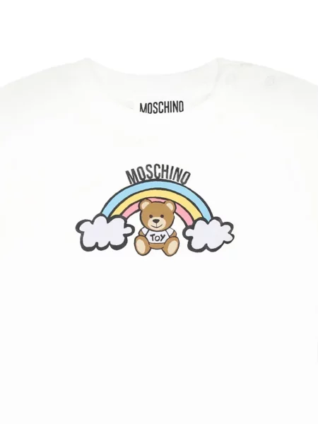 Komplet dresowy dziecięcy Moschino biały