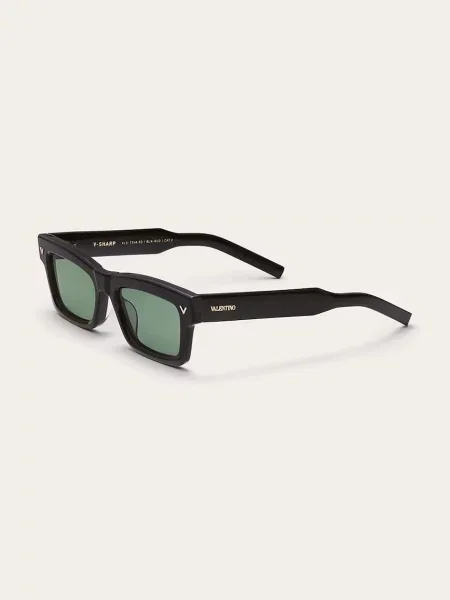 Valentino Eyewear Sončna očala V SHARP črna
