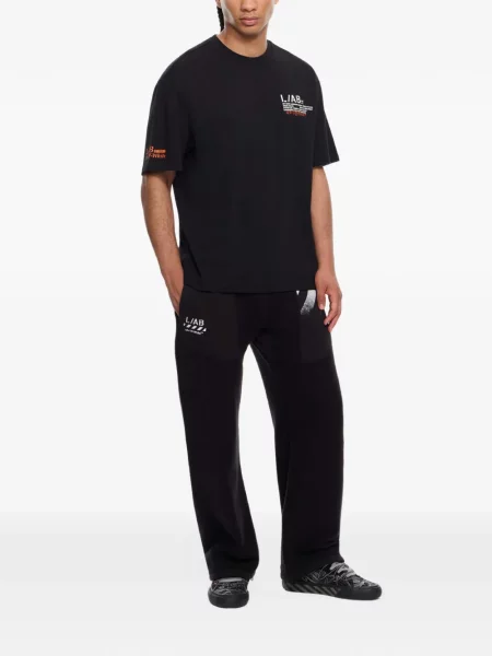 Tricou L/ab C/o Off-white cu imagine alb