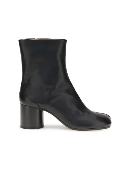 Botki Maison Margiela skórzane czarne