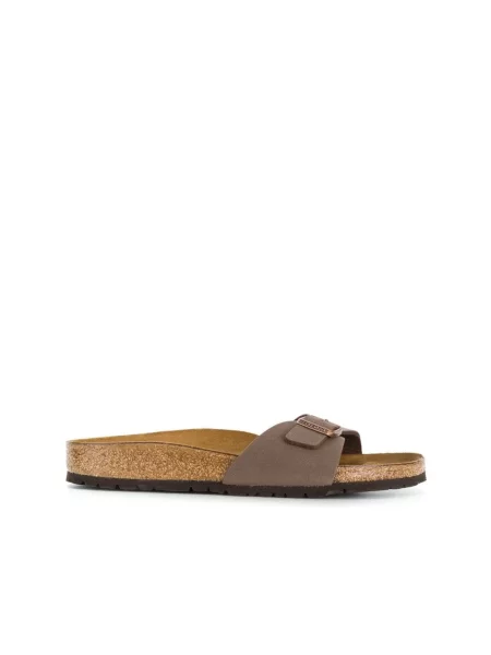 Klapki Birkenstock brązowe