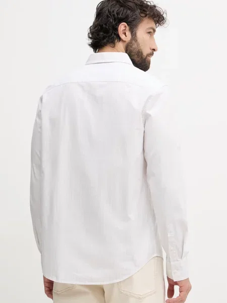 Calvin Klein Jeans koszula z beżowa