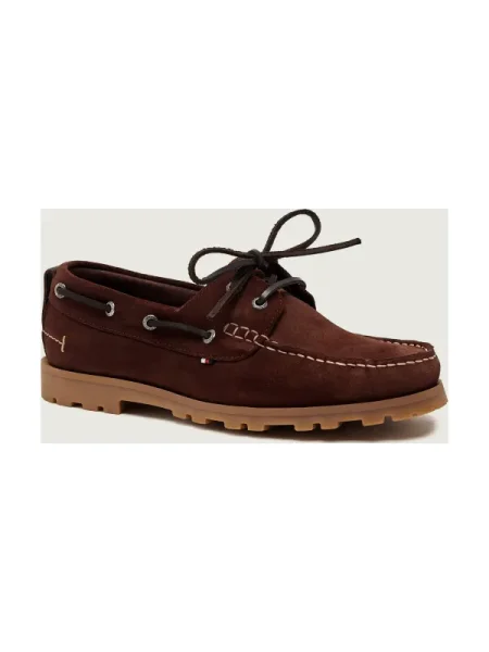 Tommy Hilfiger Mocasini | piele întoarsă maro
