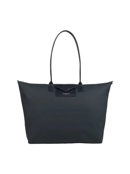 Shopperka Lancaster skórzana czarna