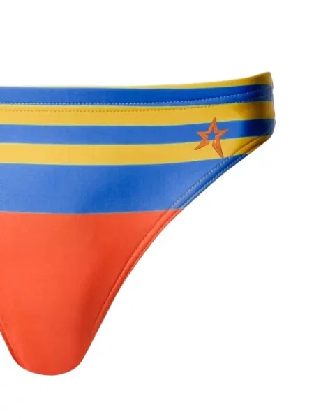 Bikini Perfect Moment cu dungi albastru