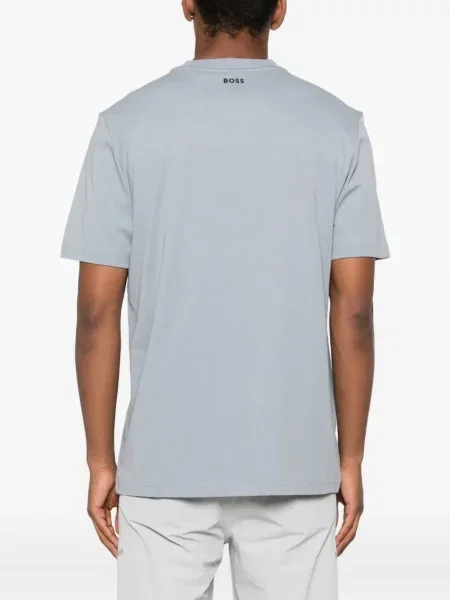 Tricou Boss cu imagine gri