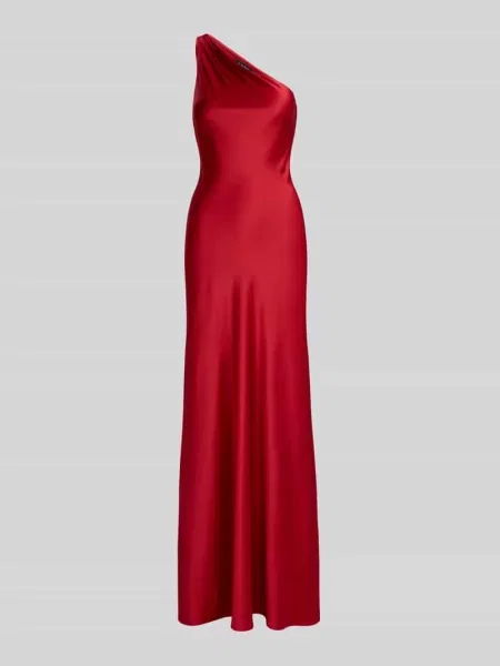 Lauren Ralph Lauren sukienka asymetryczna czerwona