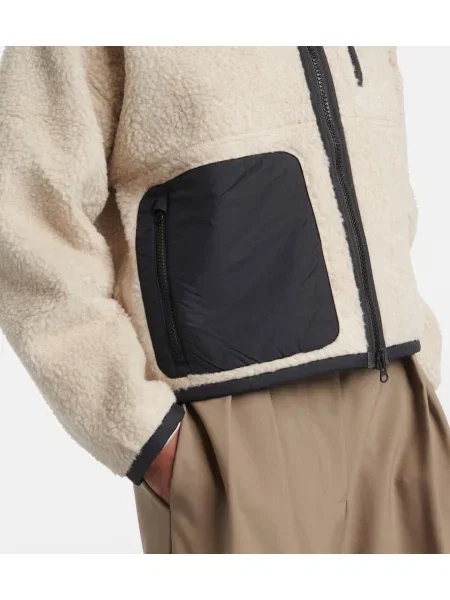 Geacă Canada Goose de lână alb