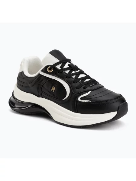 Încălțăminte pentru femei Tommy Hilfiger Chic Runner black/ecru negru