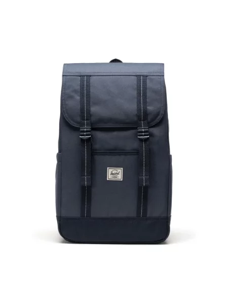 Herschel plecak Retreat™ 23 L granatowy duży gładki niebieski