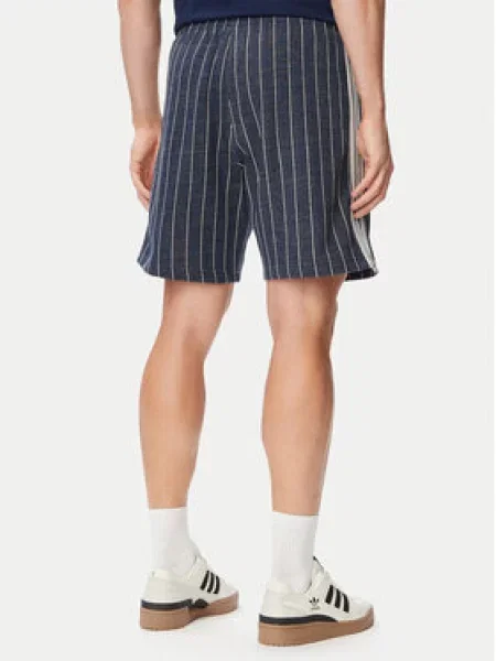 Adidas Sportiniai šortai Pinstripes Shorts Tamsiai mėlyna
