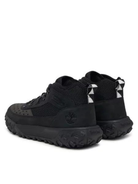 TIMBERLAND Šnurovacie čižmy Greenstride Motion 6 / biela čierna