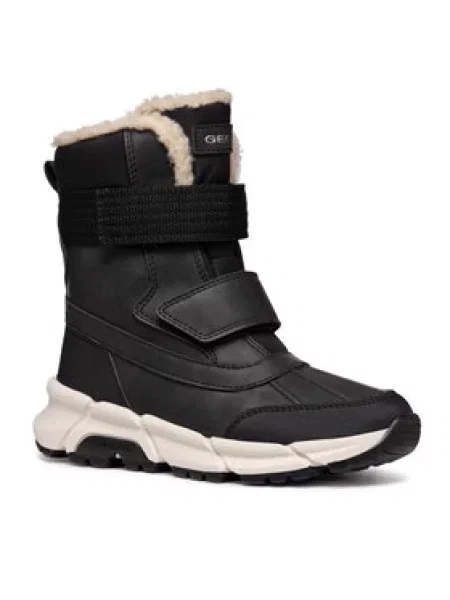 Geox Sniego batai J Flexyper Plus Boy M juoda