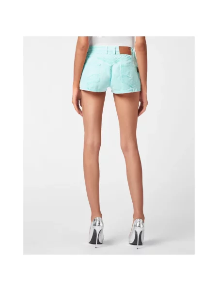 Spodnie Philipp Plein niebieskie