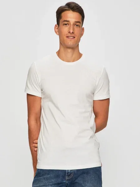 LEVI'S Tricou albastru închis alb