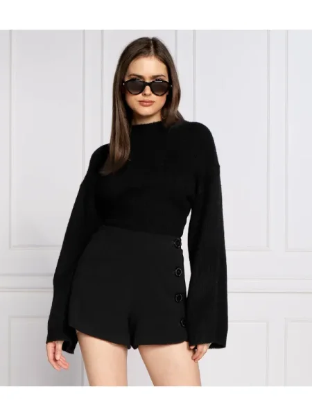 Silvian Heach Pulover SADAN cu adaos de lână negru