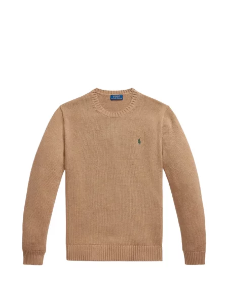 Šilterica Polo Ralph Lauren s krznom s autogramom s vezicama crvena