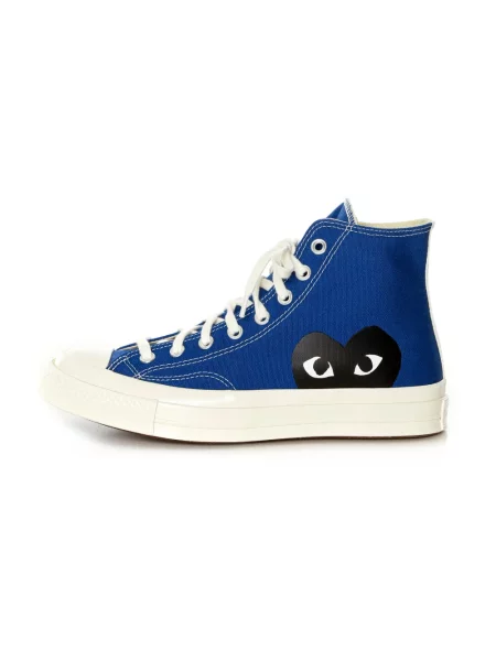 Sneakersy Comme Des Garcons Play niebieskie