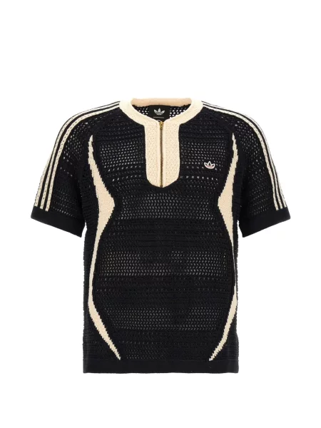 Scurt pulover Adidas negru
