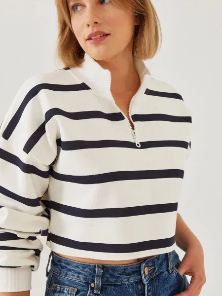 Hanorac Bianco Lucci alb