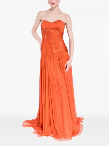 Rochie M.marquise portocaliu