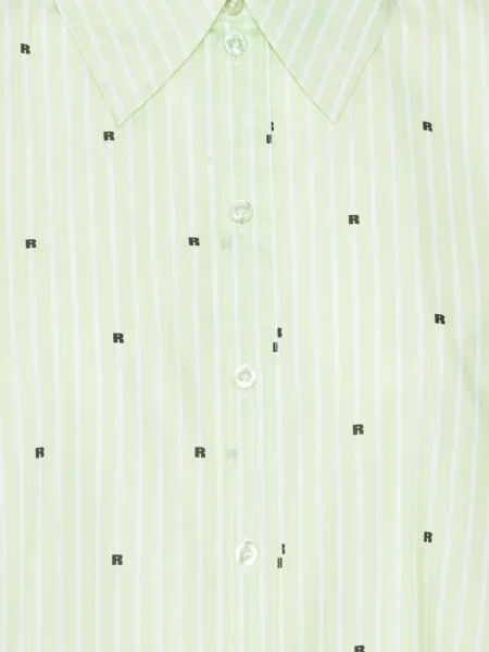 Koszula Rotate Birger Christensen popelinowa zielona