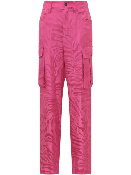 Spodnie cargo Giuseppe Di Morabito różowe