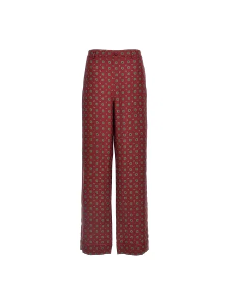Spodnie Moschino czerwone