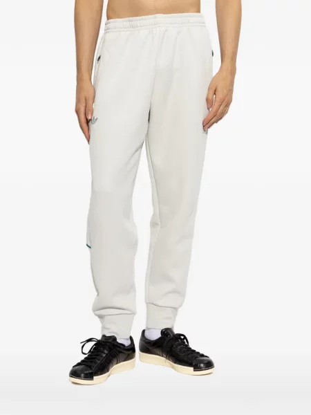 Pantaloni Adidas alergare alb