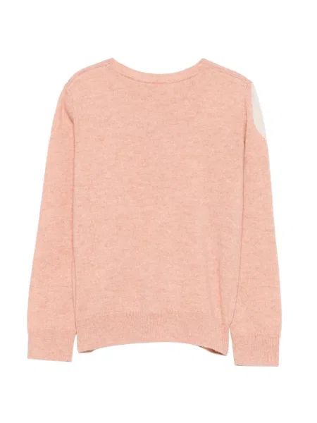 Sweter dziecięcy Bonpoint różowy