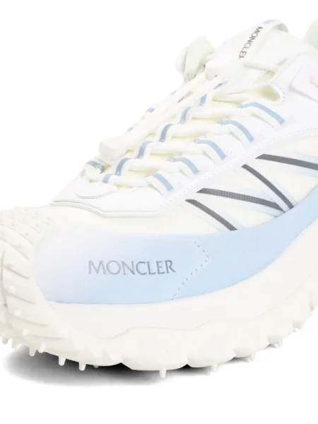Sneakerși Moncler din piele alb