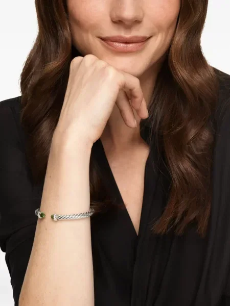 Brăţară David Yurman argintiu