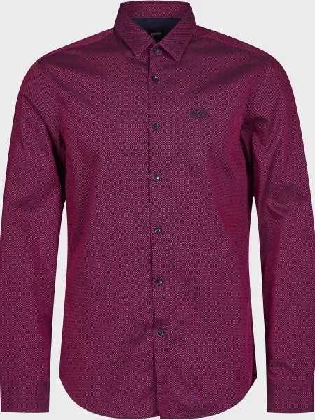 Сорочка Hugo Boss фіолетова