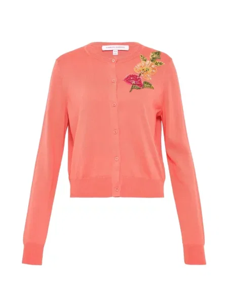 Cardigan Carolina Herrera portocaliu