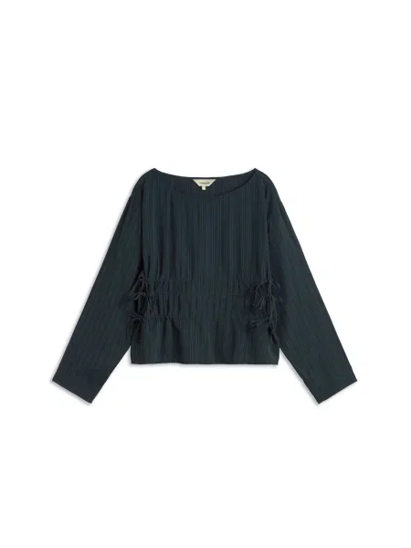 Thinking MU Bluza Devin temno / petrol modra