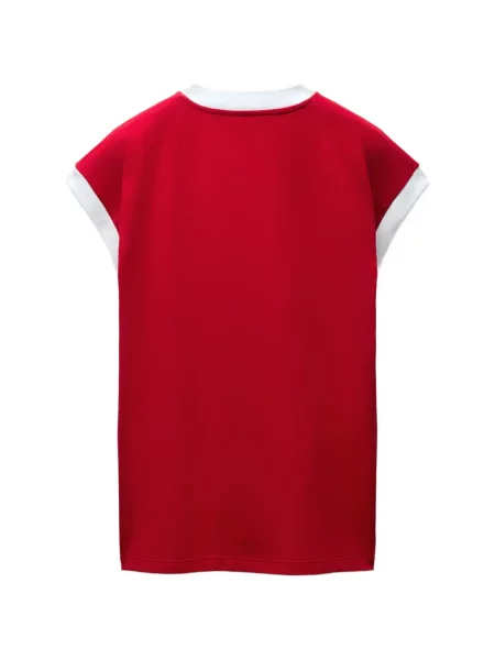 Tricou Versace din jerseu roșu