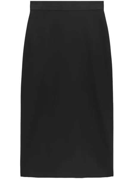 Fusta maxi Msgm cu imagine negru