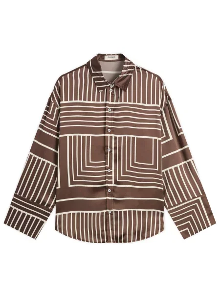 Koszula 4th & Reckless z nadrukiem